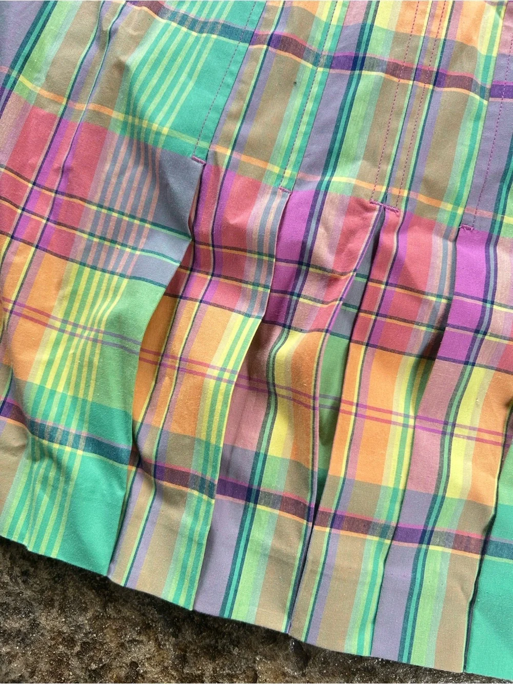 Polo Golf Ralph Lauren Women’s 6 Skirt Cascade Skort Estate Plaid NWT - Picture 9 of 12